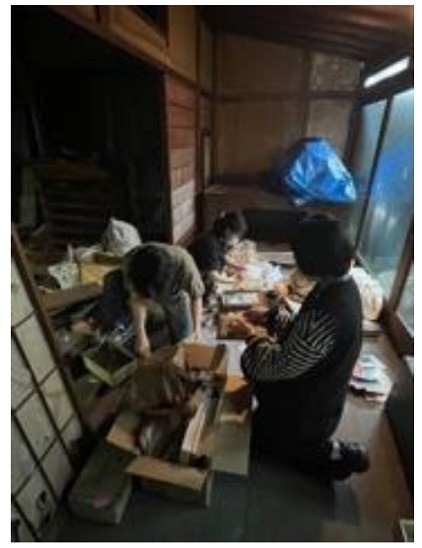 明石古民家を活用しよう！～お掃除と選別編～